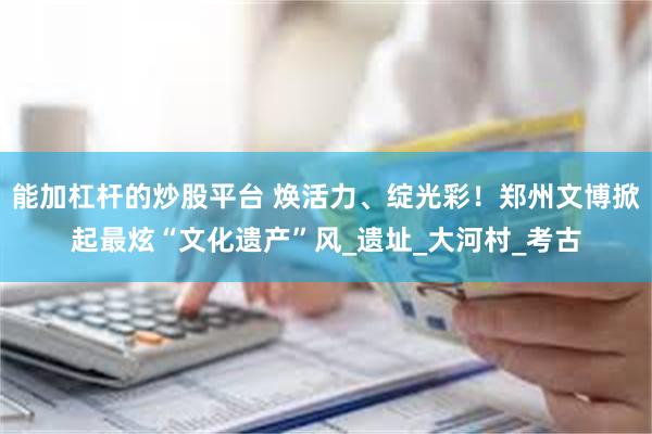 能加杠杆的炒股平台 焕活力、绽光彩！郑州文博掀起最炫“文化遗产”风_遗址_大河村_考古